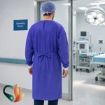 گان جراحی یکبار مصرف استریل همراه با حوله استریل بافتینه ۲۵×۴۰ (بسته 5 عددی) - Image 4
